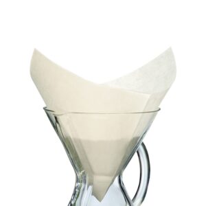 Chemex square paper filters - white - 6, 8, 10 cups