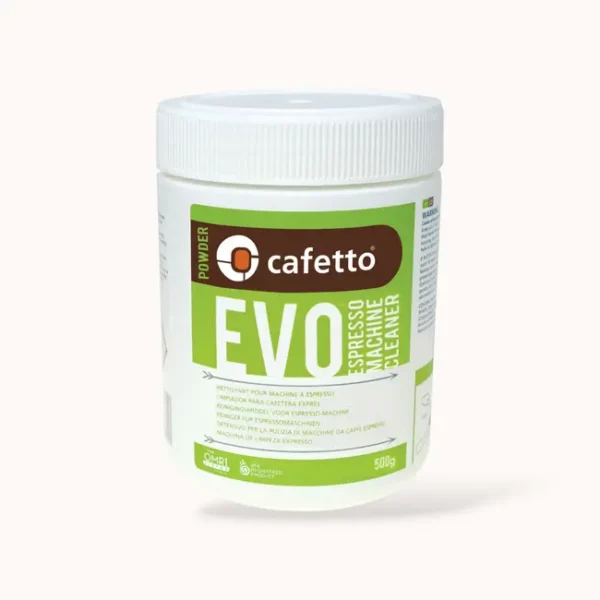 Cafetto EVO Organic espressomachine reinigingspoeder, pot van 500 gram